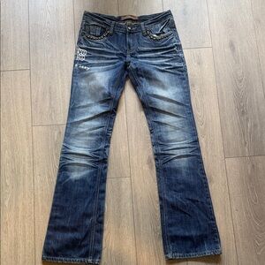 Women's Blue Boot Cut Jeans